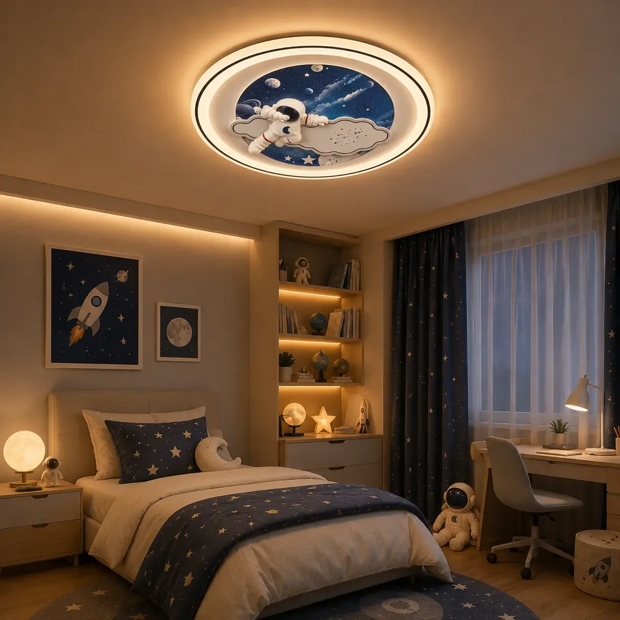 Sparkle-Lustra Led pentru copii Diam.50cm