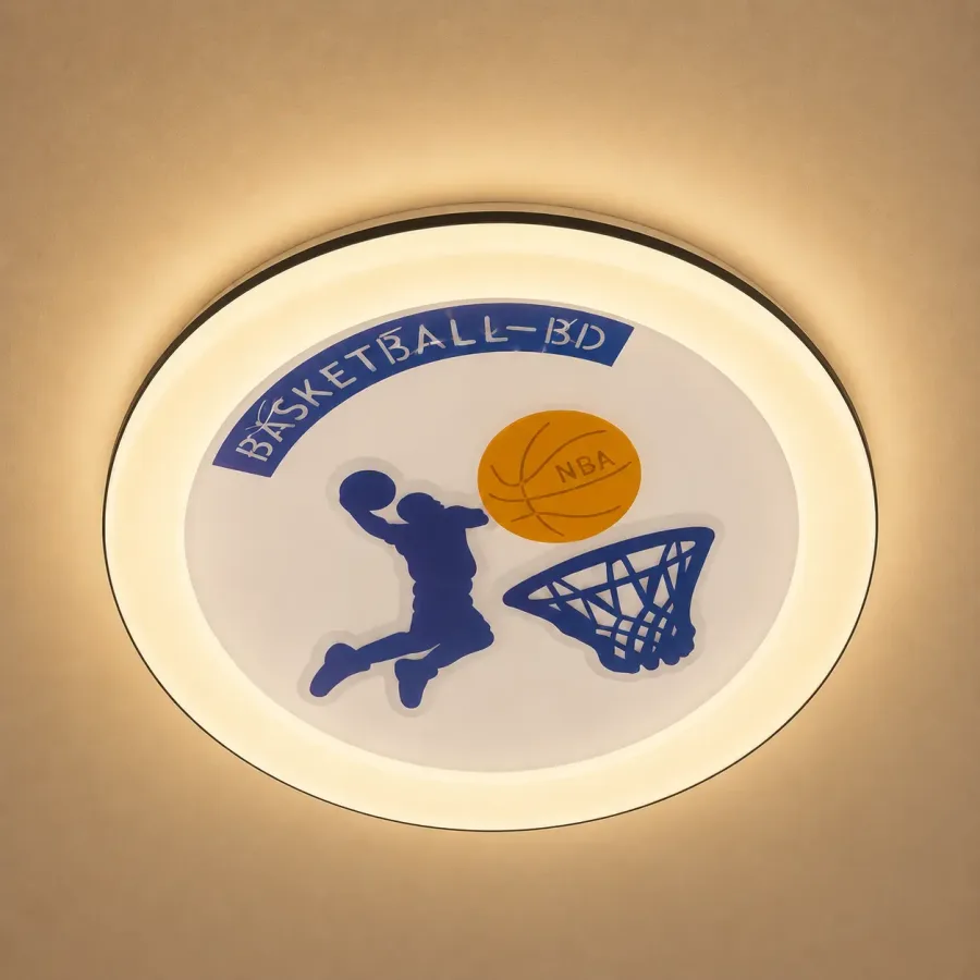 Jordan-Lustra Led pentru copii Diam.50cm
