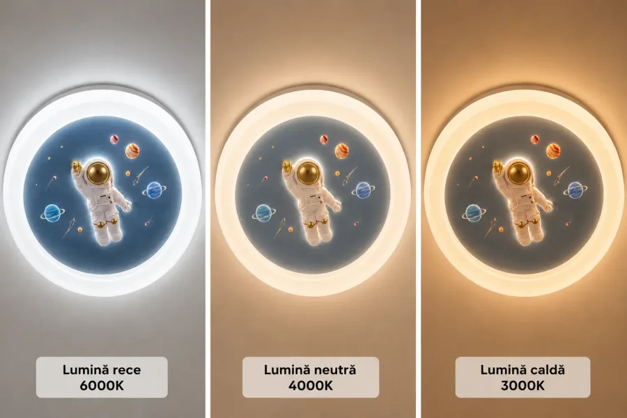 Happy Cosmo-Lustra Led pentru copii Diam.50cm