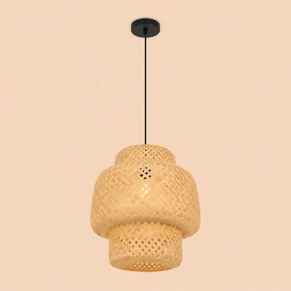 Capri-pendul din lemn Diam.30cm