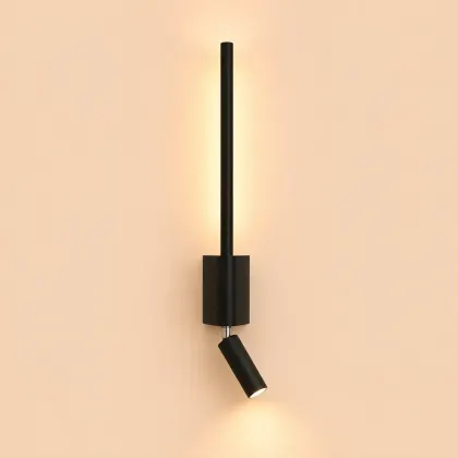 Reed-aplica led cu spot orientabil lumina calda