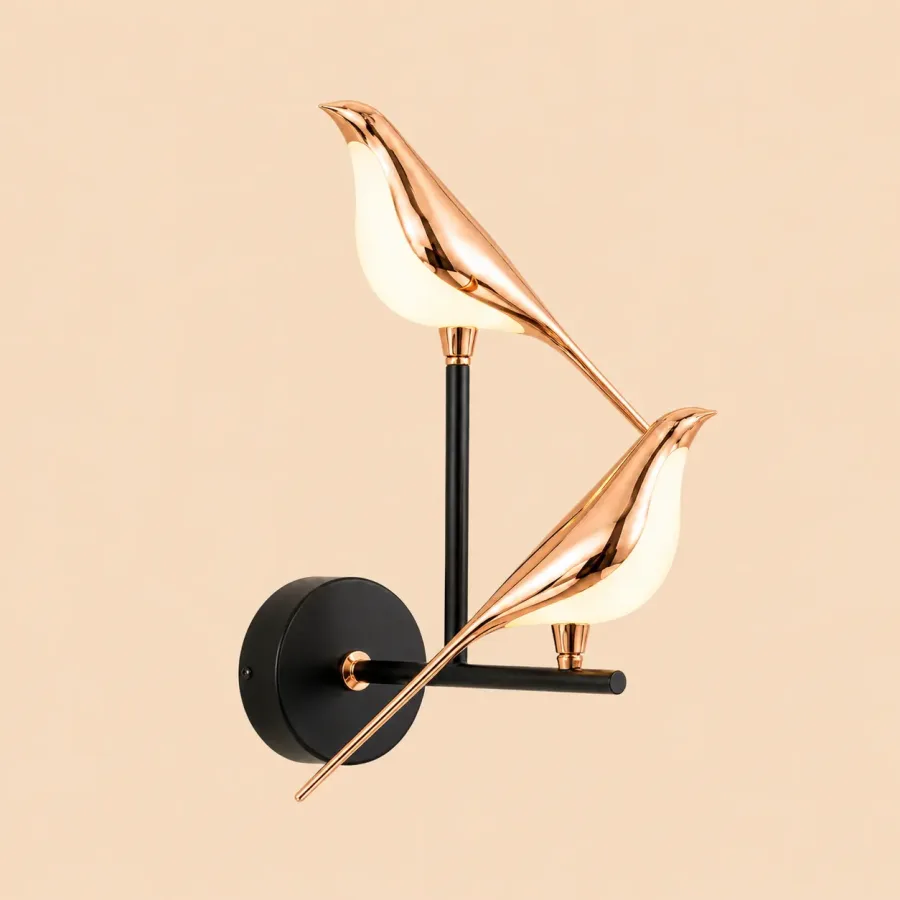 Bird-aplica led 2 pasari