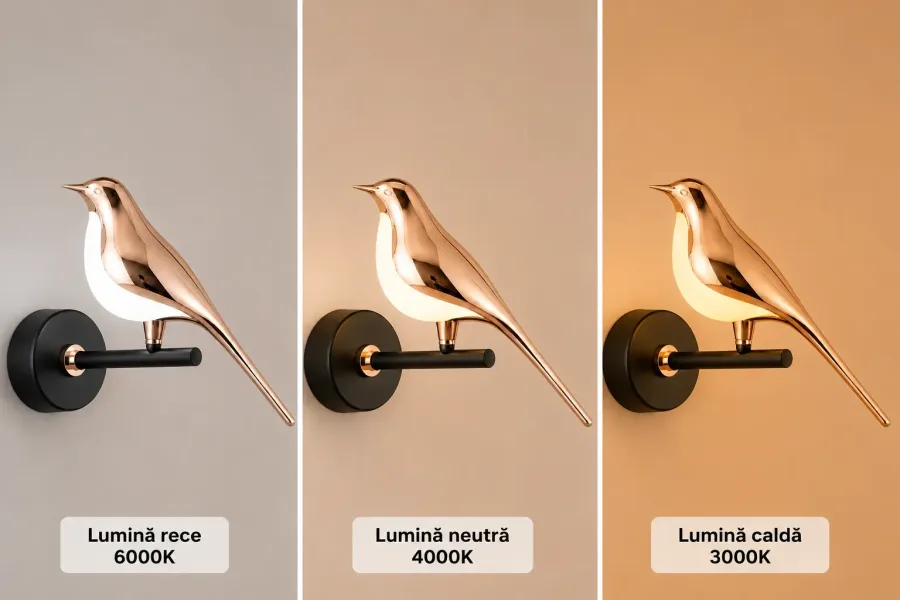 Bird-aplica led 1 pasare