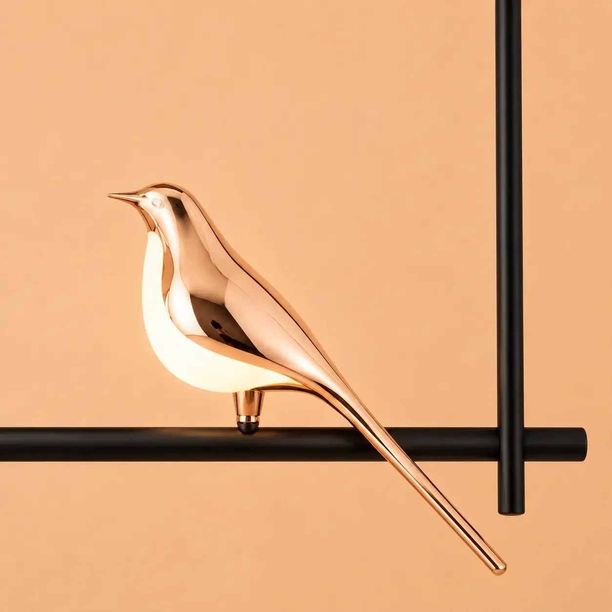 Bird-lustra led 5 pasari