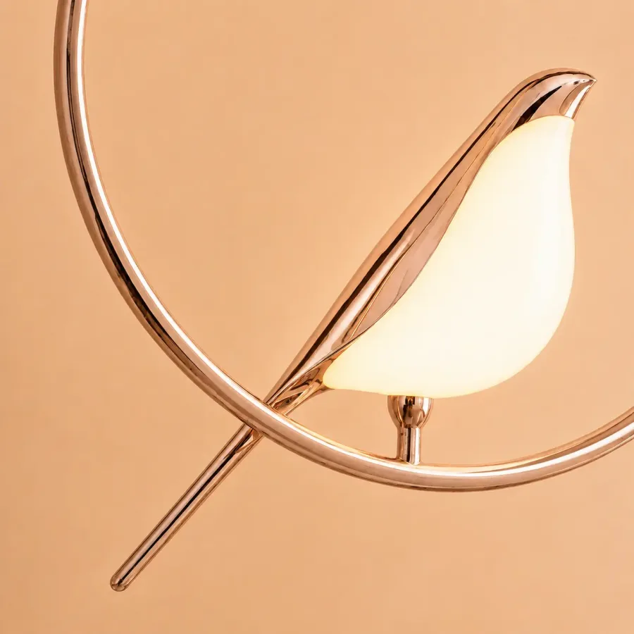 Bird-lustra led 3 pasari reglabila
