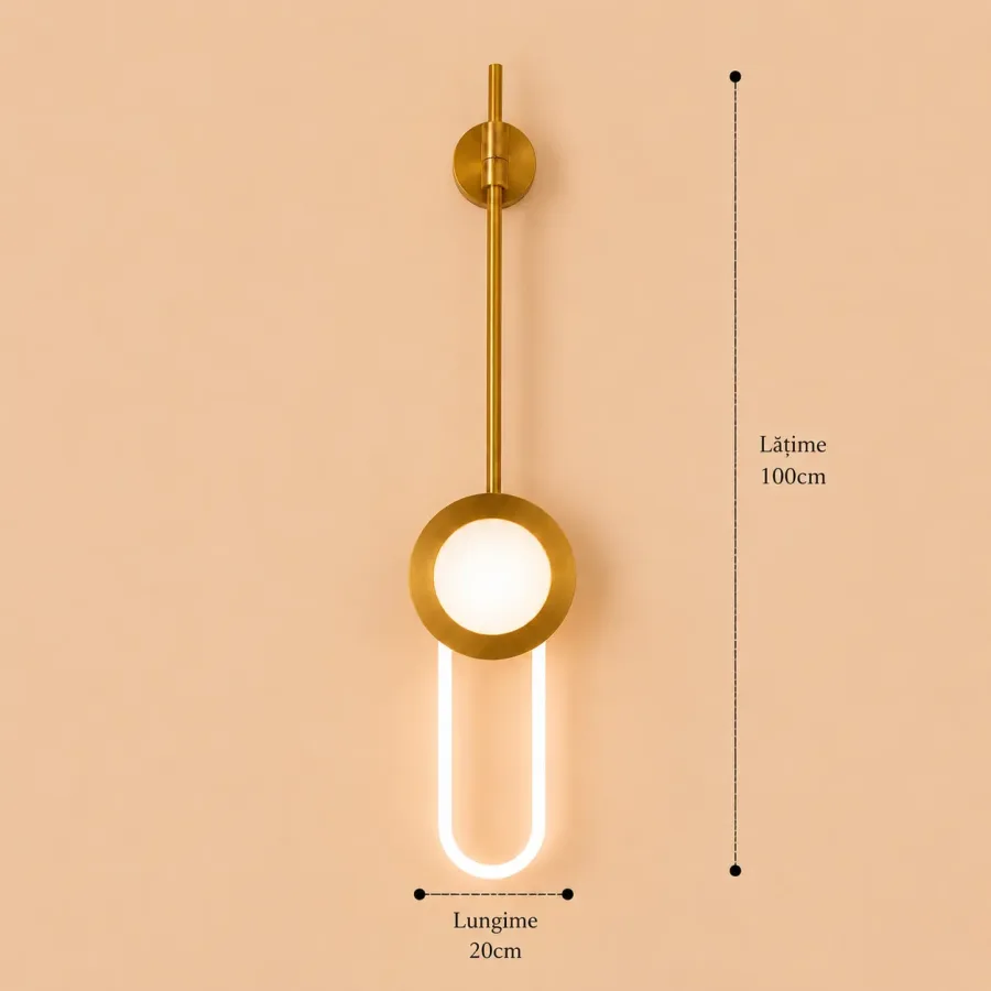 Myra-aplica led moderna lumina calda