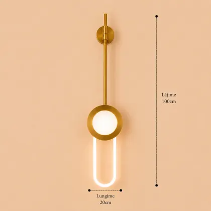 Myra-aplica led moderna lumina calda