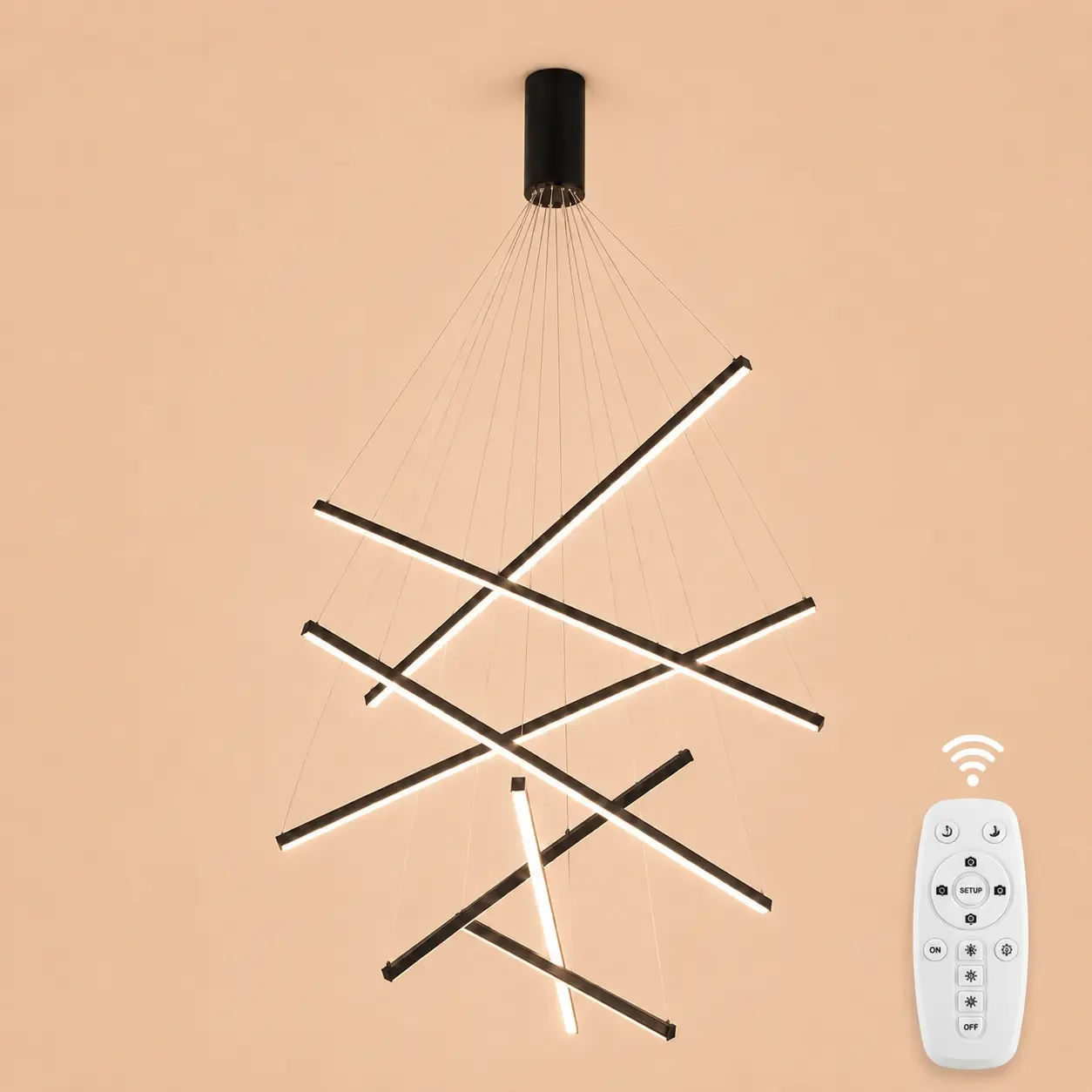Zergo-Lustra led minimalista casa scarii
