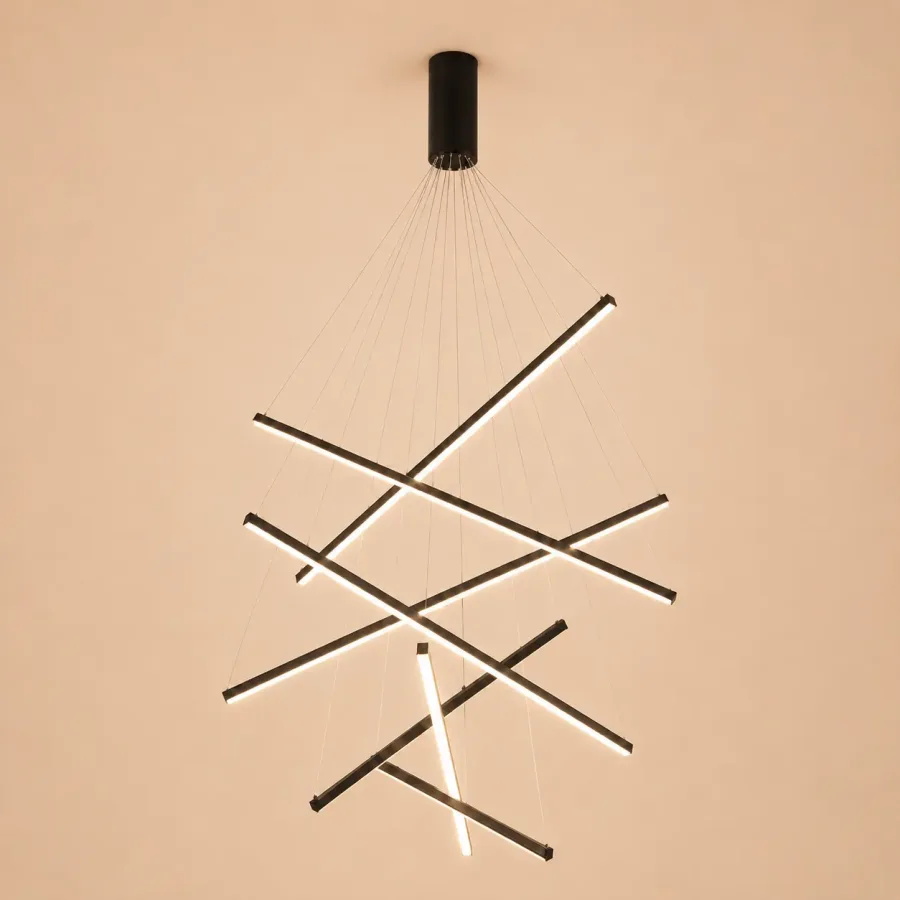 Zergo-Lustra led minimalista casa scarii