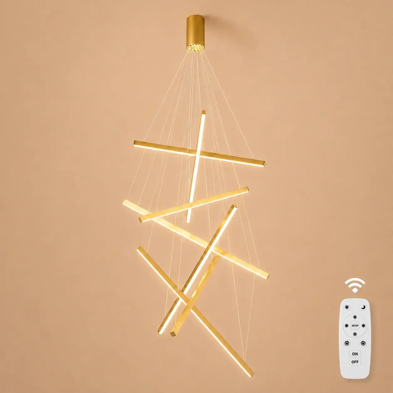 Zergo-Lustra led minimalista casa scarii
