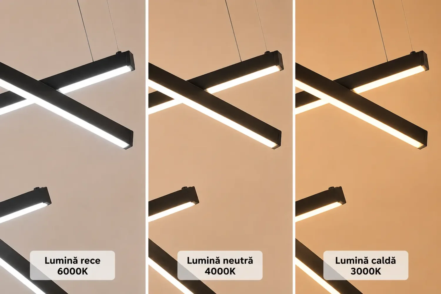 Zergo-Lustra led minimalista casa scarii