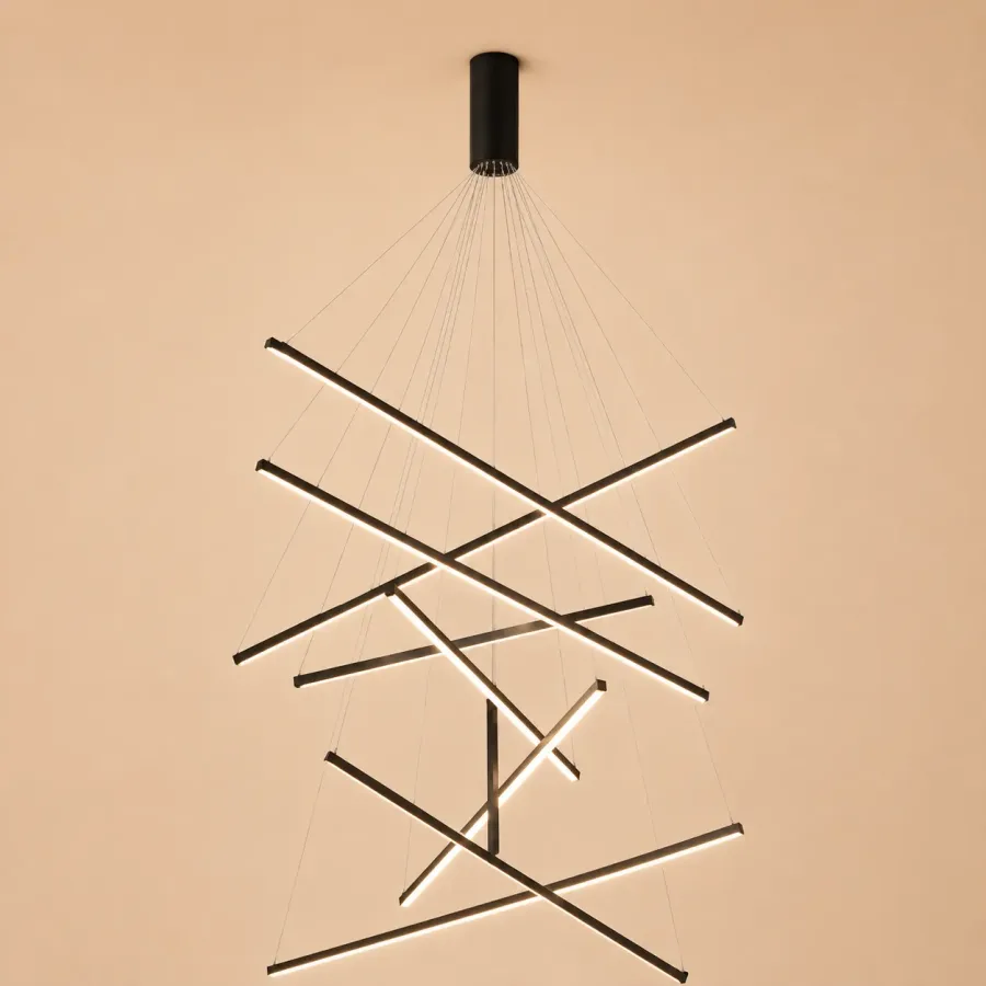 Zergo-Lustra led minimalista casa scarii
