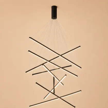 Zergo-Lustra led minimalista casa scarii