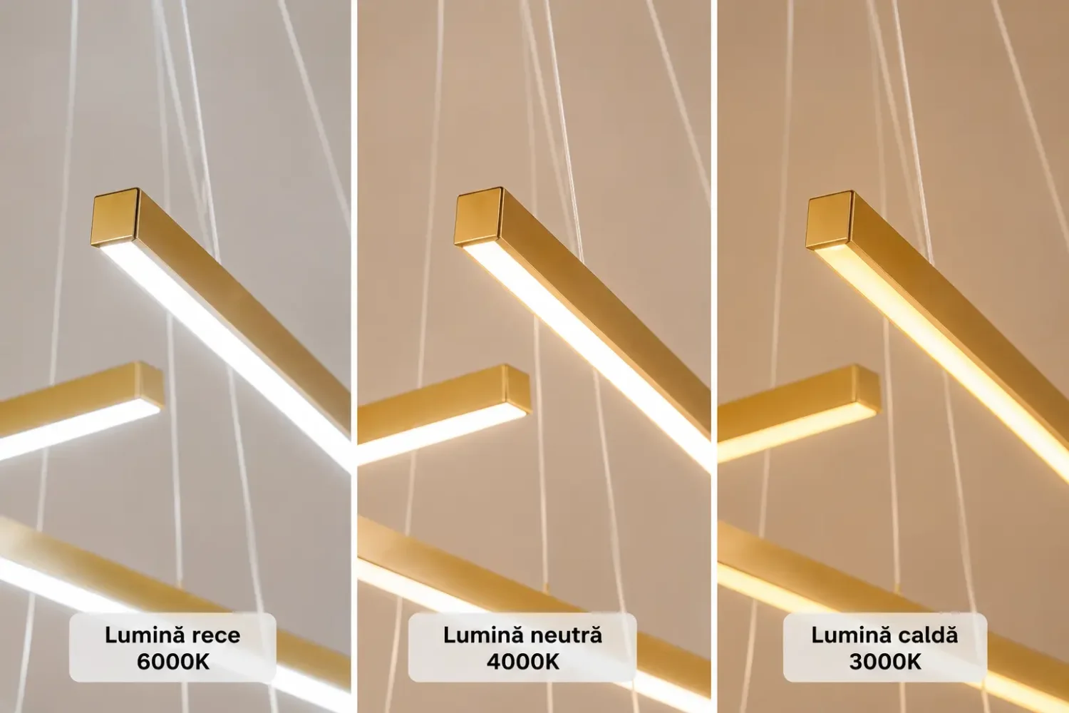 Zergo-Lustra led minimalista casa scarii