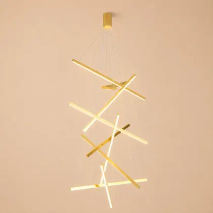 Zergo-Lustra led minimalista casa scarii