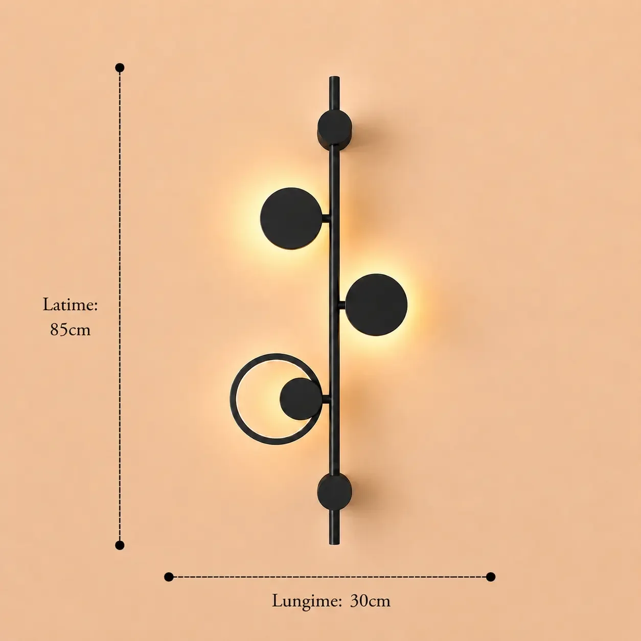 Briva-aplica led moderna lumina calda
