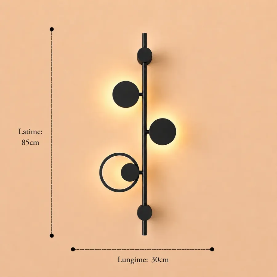 Briva-aplica led moderna lumina calda