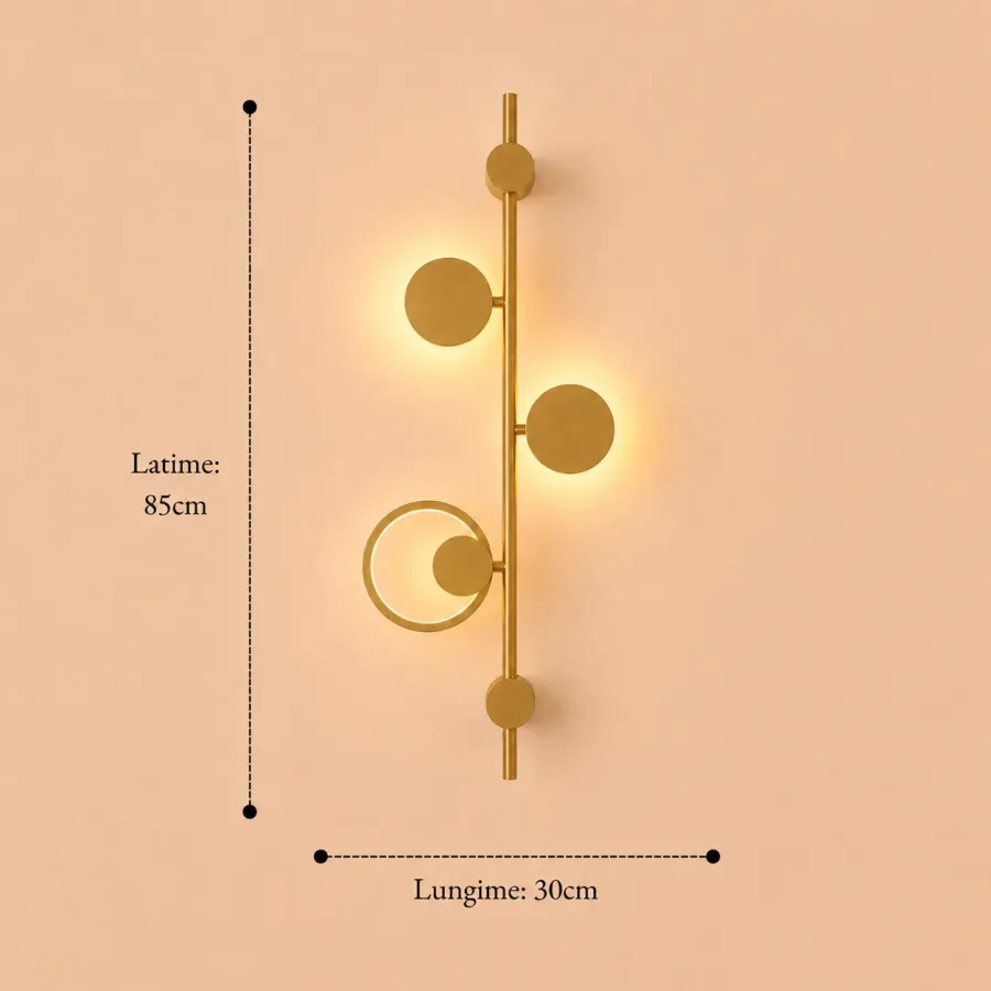 Briva-aplica led moderna lumina calda