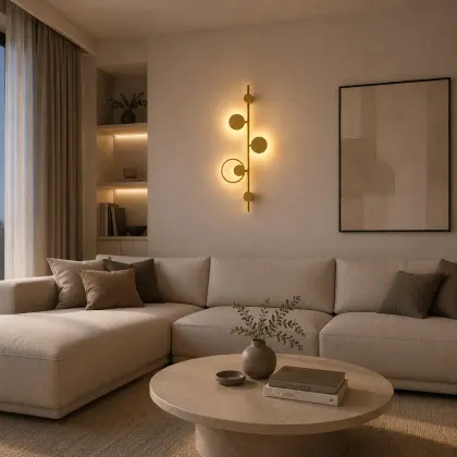 Briva-aplica led moderna lumina calda