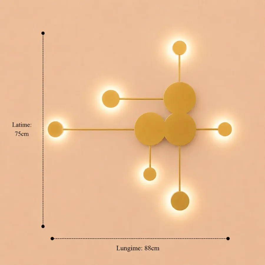 Briva-aplica led moderna lumina calda