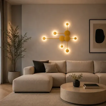 Briva-aplica led moderna lumina calda