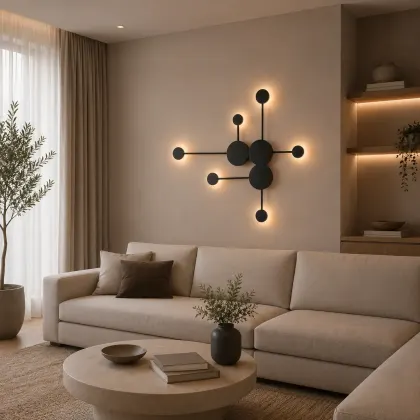 Briva-aplica led moderna lumina calda