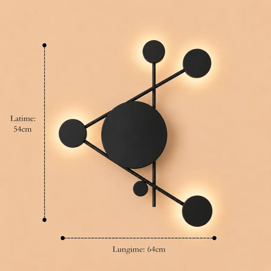 Briva-aplica led moderna lumina calda