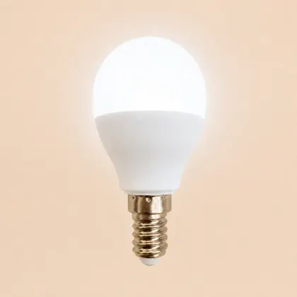Bec Led Sferic 8W E14 model G45