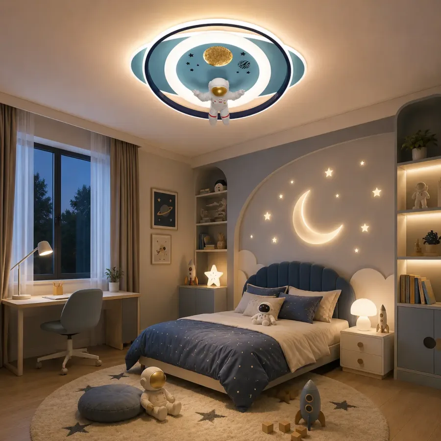 Ceryn-Lustra Led pentru copii Diam.50cm