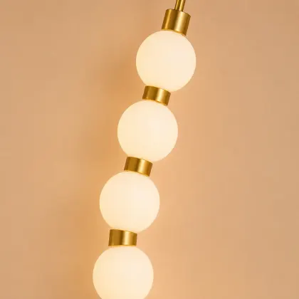 Aural-aplica led cu globuri albe