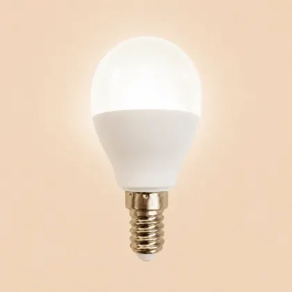 Bec Led Sferic 8W E14 model G45