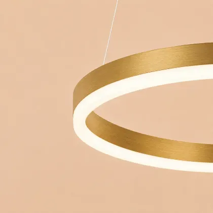 Vega-Lustra led minimalista cu cercuri reglabile