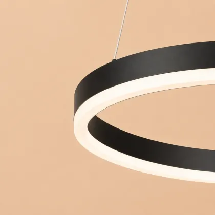 Vega-Lustra led minimalista cu cercuri reglabile