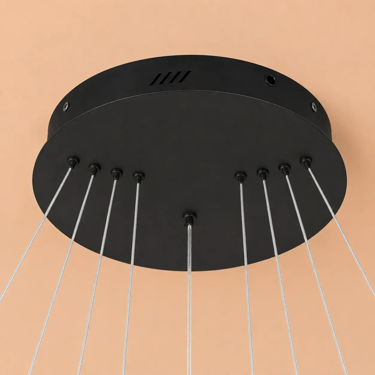 Vega-Lustra led minimalista cu cercuri reglabile