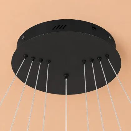 Vega-Lustra led minimalista cu cercuri reglabile