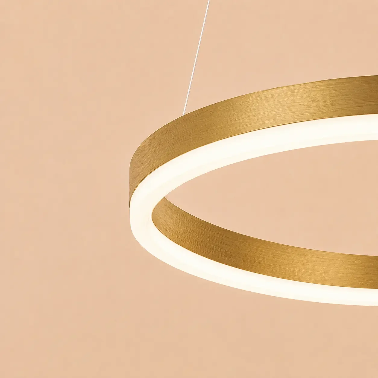 Vega-Lustra led minimalista cu cercuri reglabile