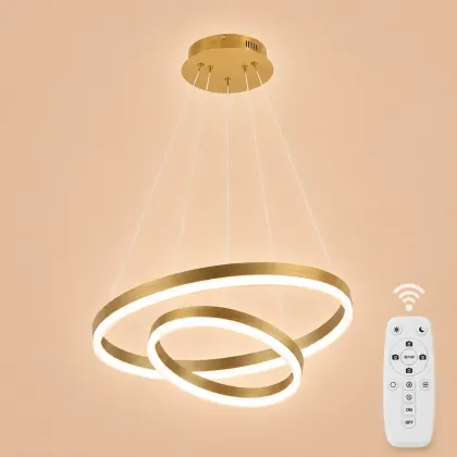Vega-Lustra led minimalista cu cercuri reglabile