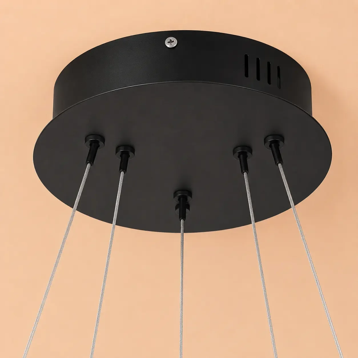 Vega-Lustra led minimalista cu cercuri reglabile