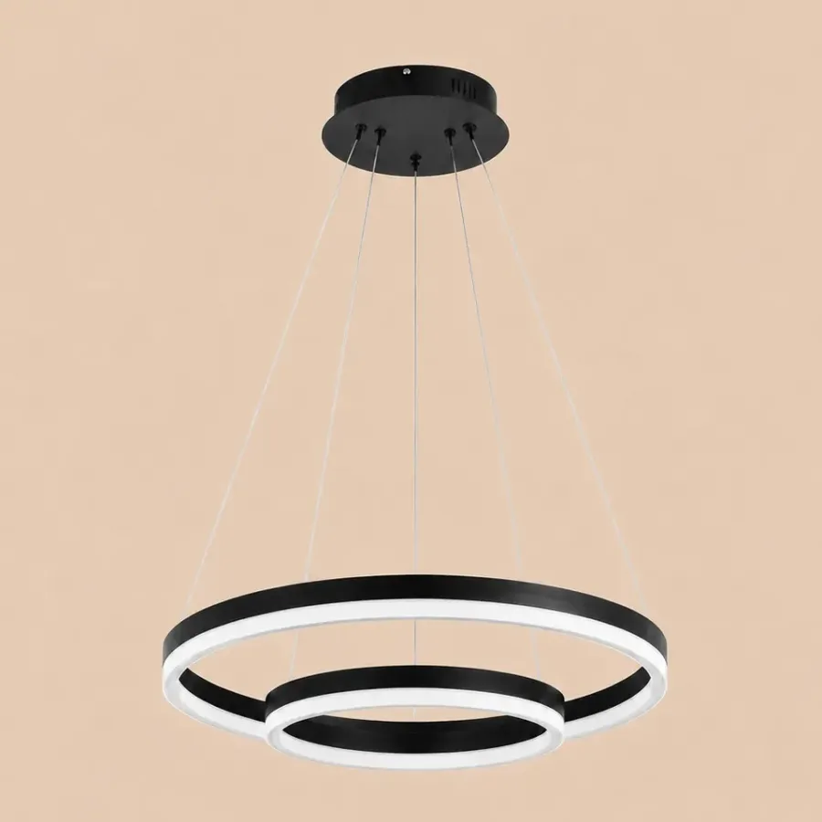 Vega-Lustra led minimalista cu cercuri reglabile