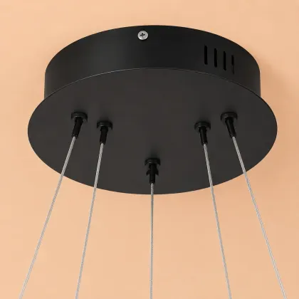 Vega-Lustra led minimalista cu cercuri reglabile