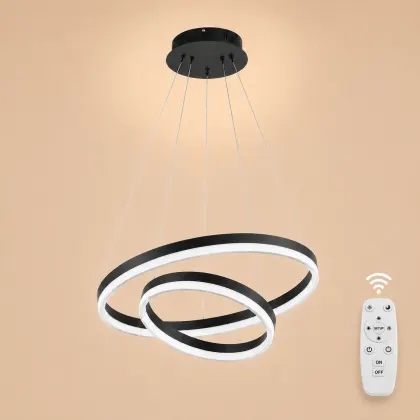 Vega-Lustra led minimalista cu cercuri reglabile