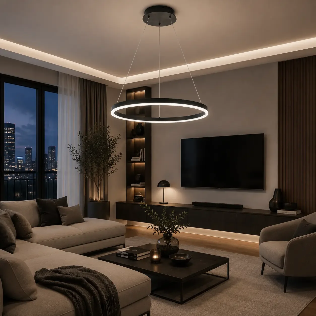 Vega-Lustra led cerc Diam.60cm