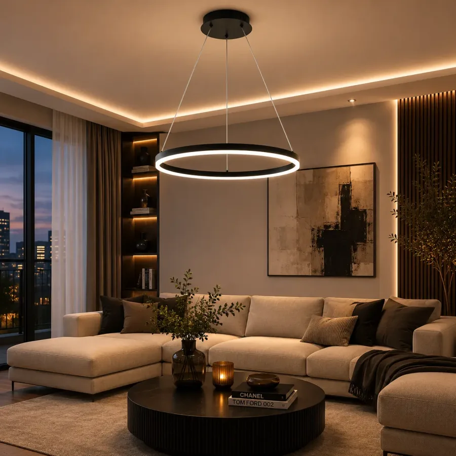 Vega-Lustra led cerc Diam.80cm