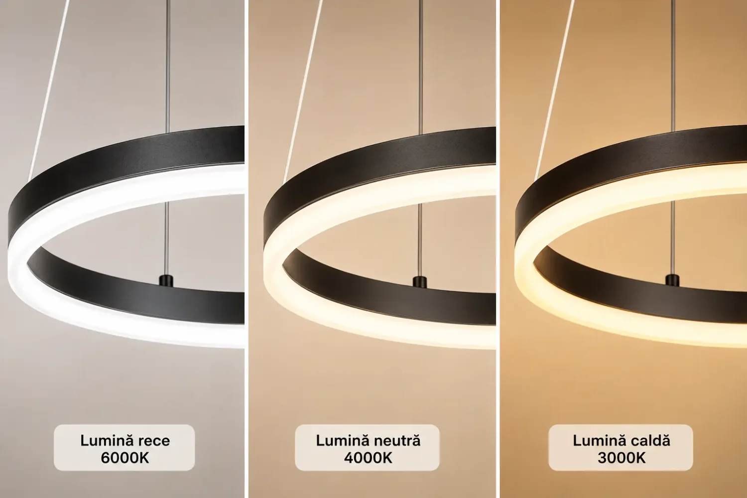 Vega-Lustra led cerc Diam.100cm