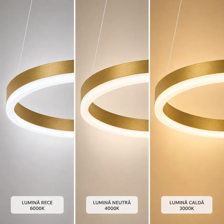 Vega-Lustra led cerc Diam.100cm