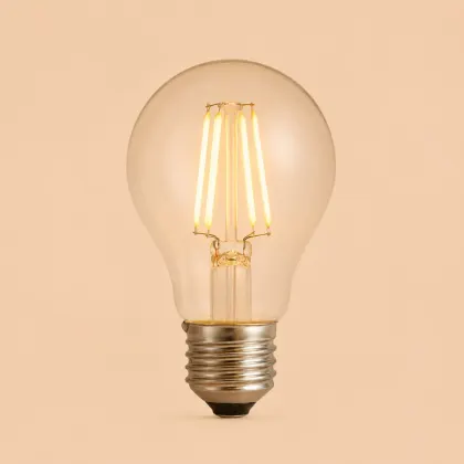 Bec Led Filament 4W E27 model A60