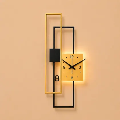 Arvion-aplica led ceas cu lumina calda