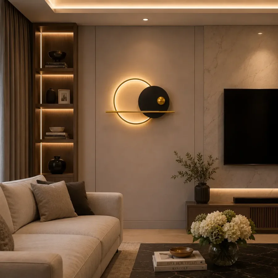 Velia-aplica led moderna lumina calda