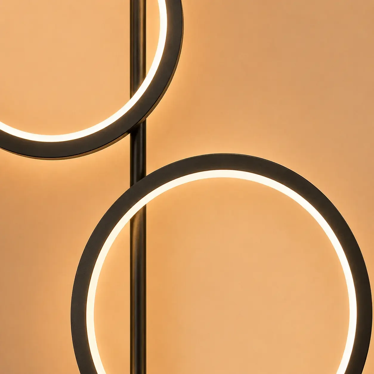 Artizan-aplica led moderna neagra