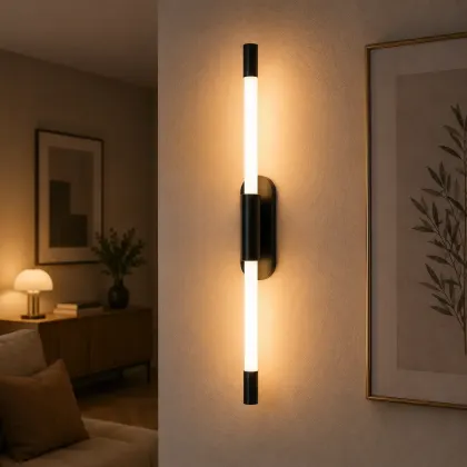 Thin-aplica tub led neagra